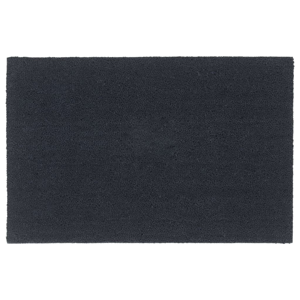 Doormat Dark Grey 65 x 100 cm Coir Fiber Tufted