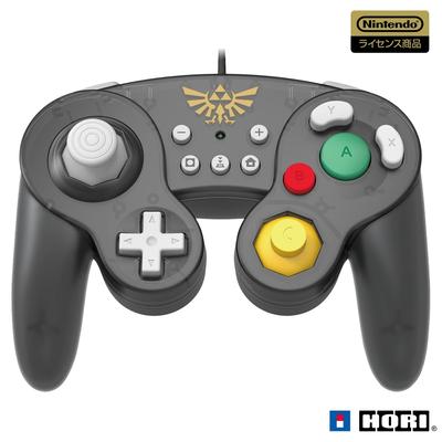 [Nintendo-Lizenzprodukt] Hori Classic Controller für Nintendo Switch Zelda [Nintendo Switch-kompatibel]