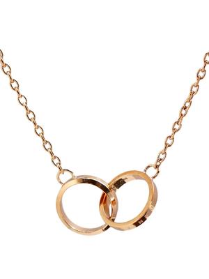 [Daniel Wellington] Women's Rose Elan Unity Necklace DW00400166 [Parallel Import]