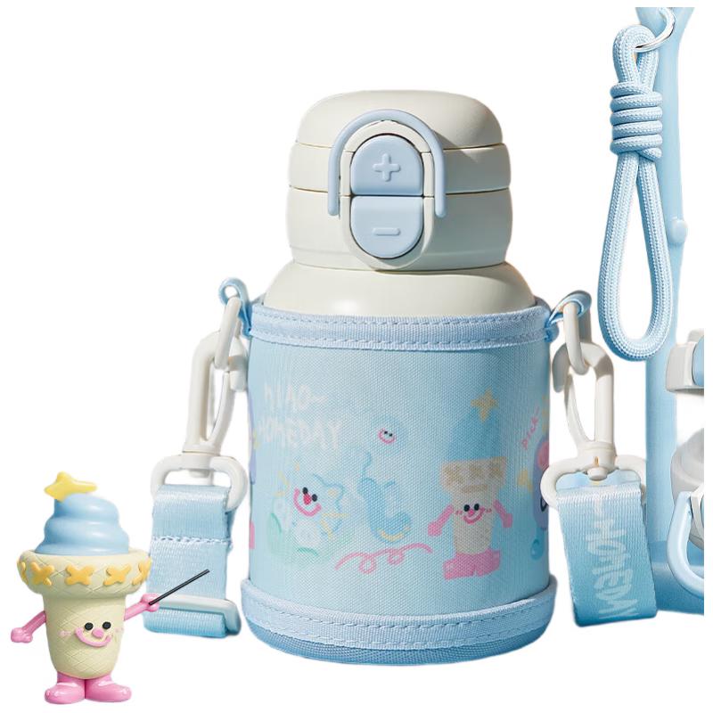 

Insulated Straw Water Bottle for Kids & Ladies