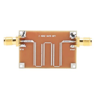 Bandpassfiltermodul Mikrostreifen-Signalplatine 2,4 GHz Zubehör Elektronische Komponente