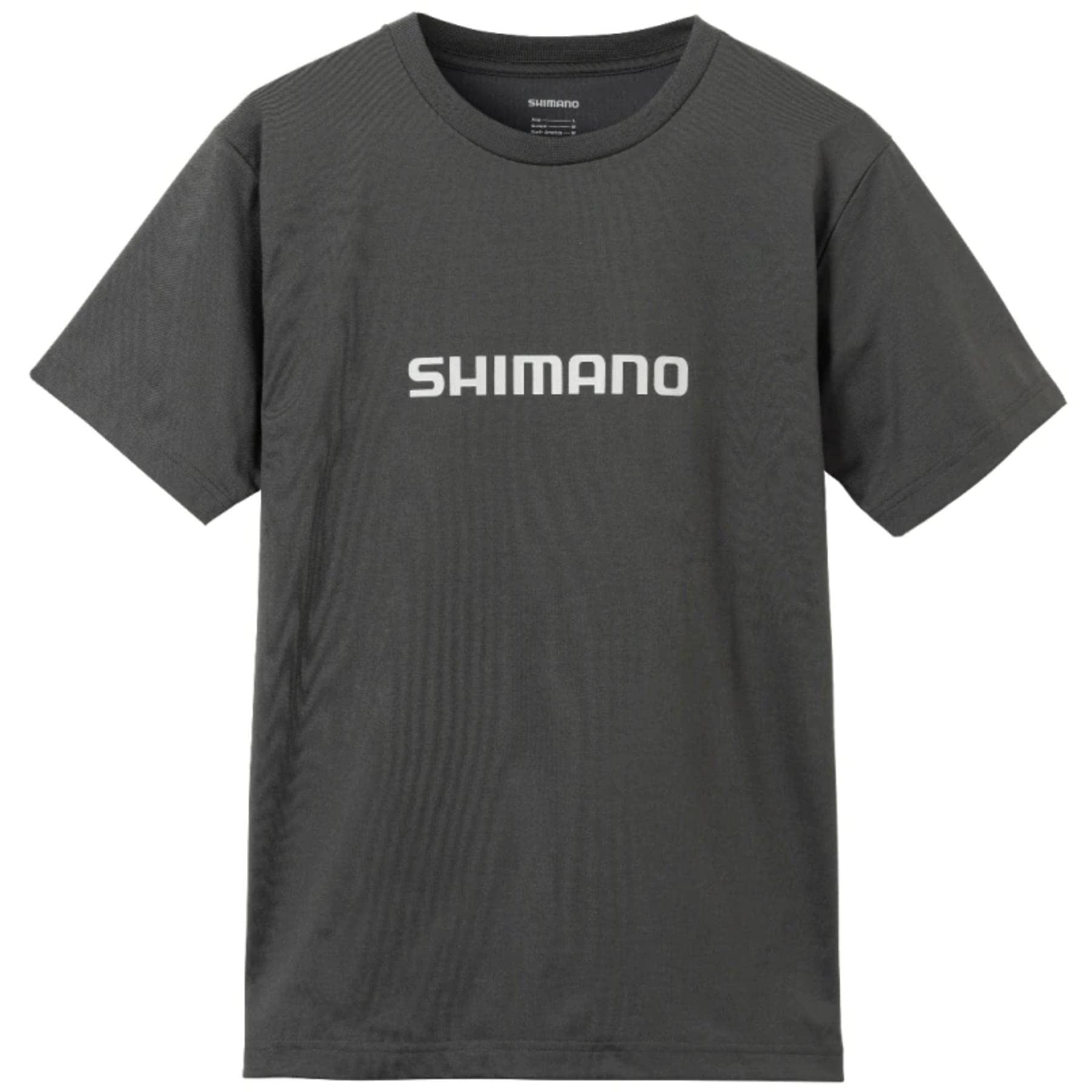 

SHIMANO Dry Logo Short Sleeve Charcoal XS T-Shirt SH-021W деревне вугілля