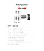 Non-Slip Stripe Style Pedal Set for Mitsubishi: Accelerator, Brake, and Rest