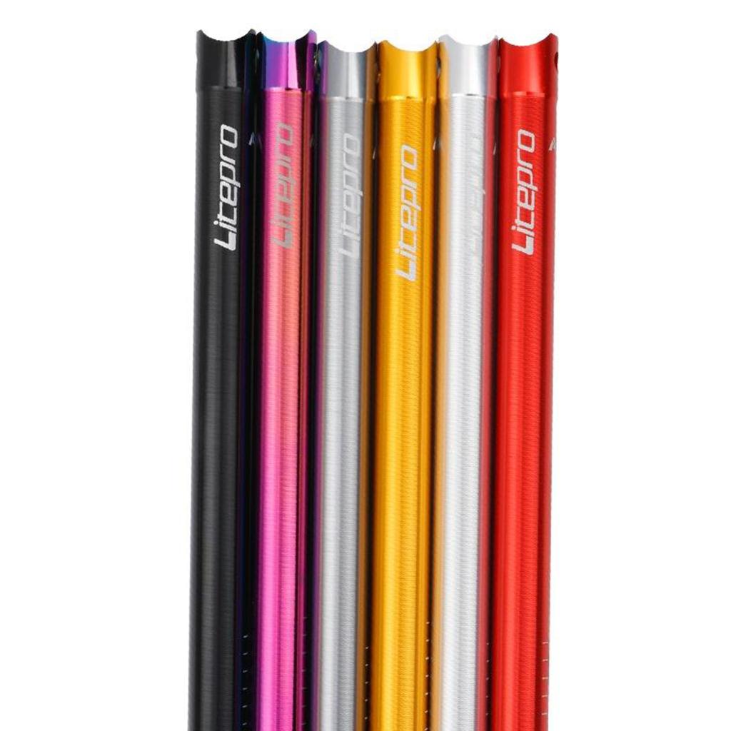 Ultralight Folding Bike Seatpost for Bicycle Seat Post Replace Repair Components Saddle Parts -