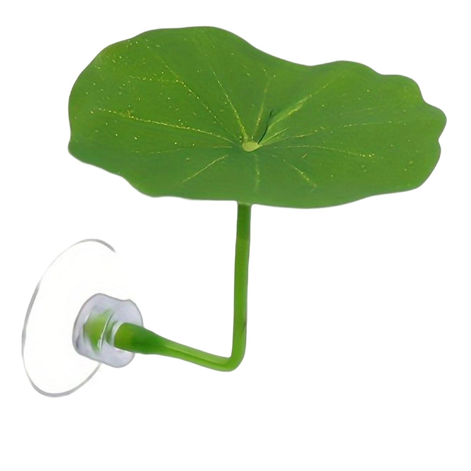 

Aquarium Fish Tank Landscaping Simulation Leaf Guppy Resting Bed One Size зелений