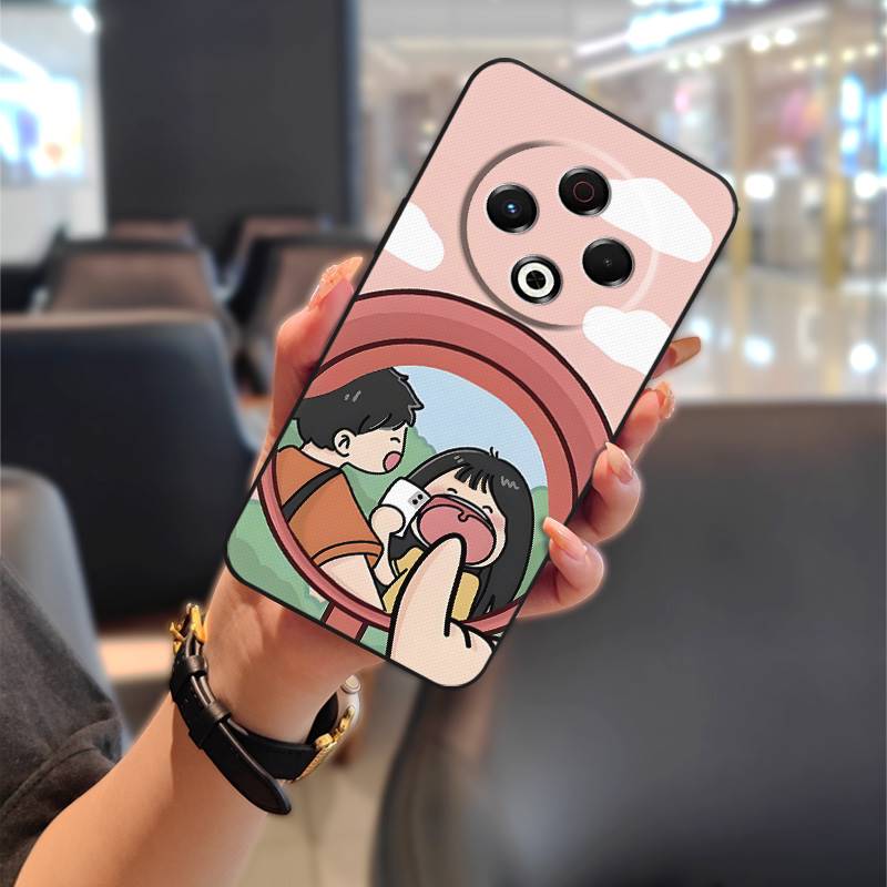 Phone Pouch Protective Phone Case For Tecno Spark30 4G/KL6 Fashion Design Anti-dust Anti-knock Silicone Full Wrap TPU