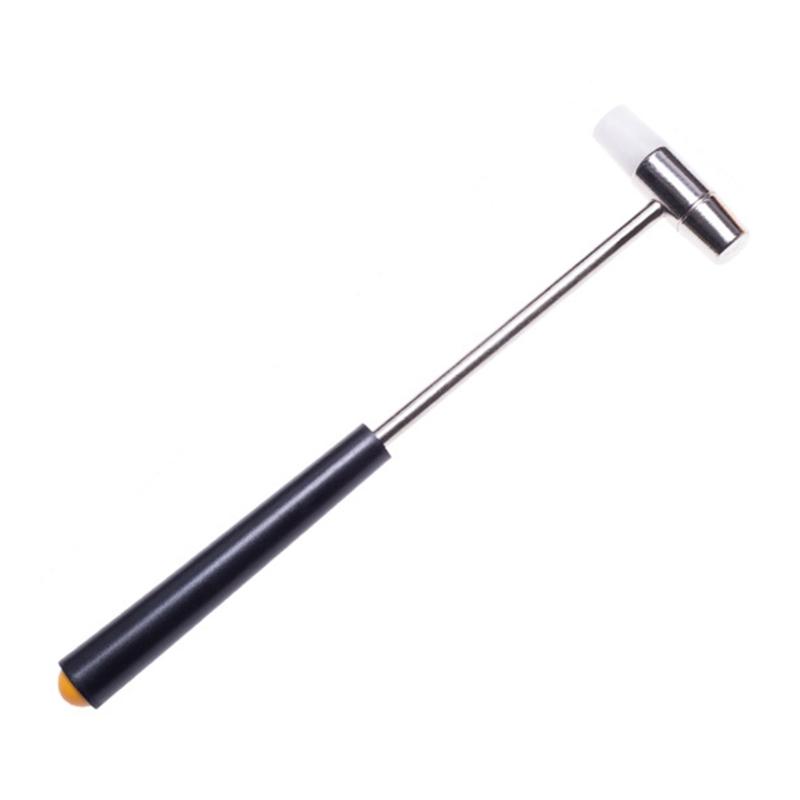 Professional Hammer Repair Tool Metal Rubber Hammer Double Head Portable Hammer For Jewelry Watch Repair Hand Tool