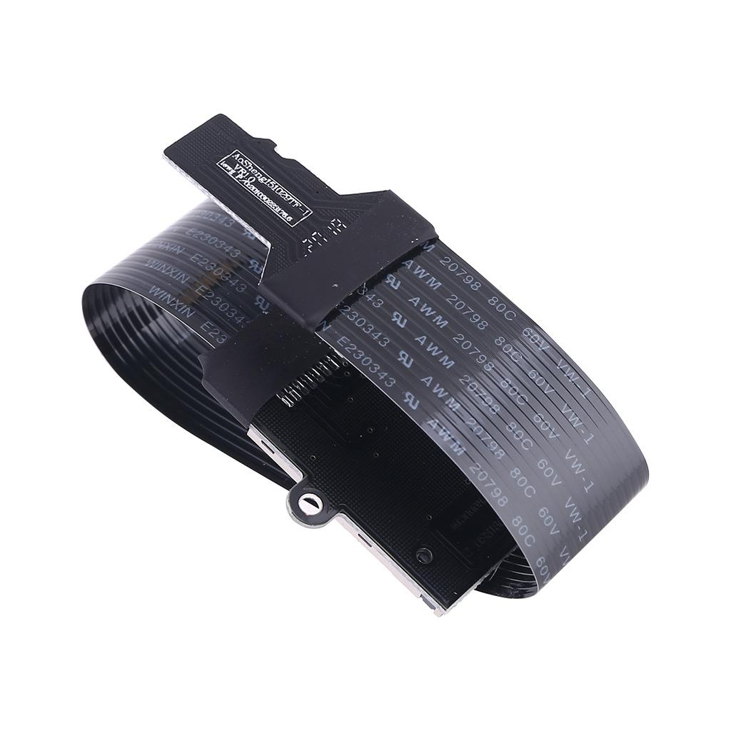 TF Male To SD Female Extension Cable Adapter Flexible Flat FPC Cable Extender Standard SD SDHC Memory Card Kit