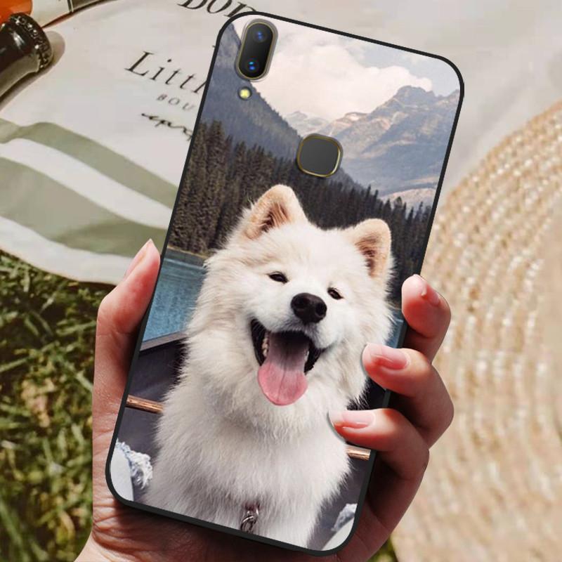 For Vivo Y85 Case 1723 V9 Silicon Back Cover Phone Case for Vivo V9 Youth Cases Soft Bumper Coque for Vivo 1727 1726 Fundas