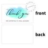 30Pcs/Pack white Thank You Card Labels With Beyond Grateful Card For Supporting My Small Business Decoration Gift Greeting Card