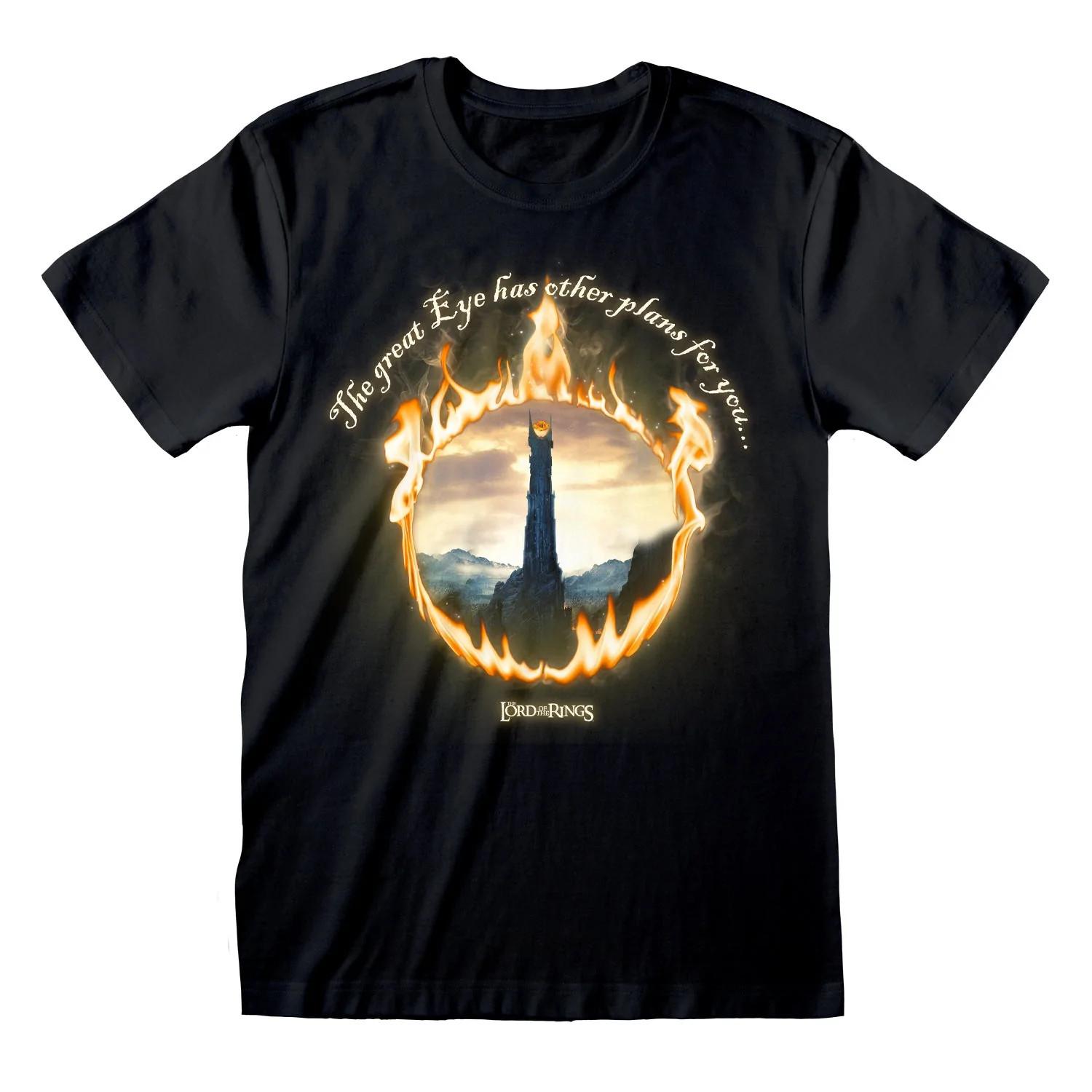 Lord Of The Rings The Great Eye Unisex T-Shirt 100% Official Licenced XXL