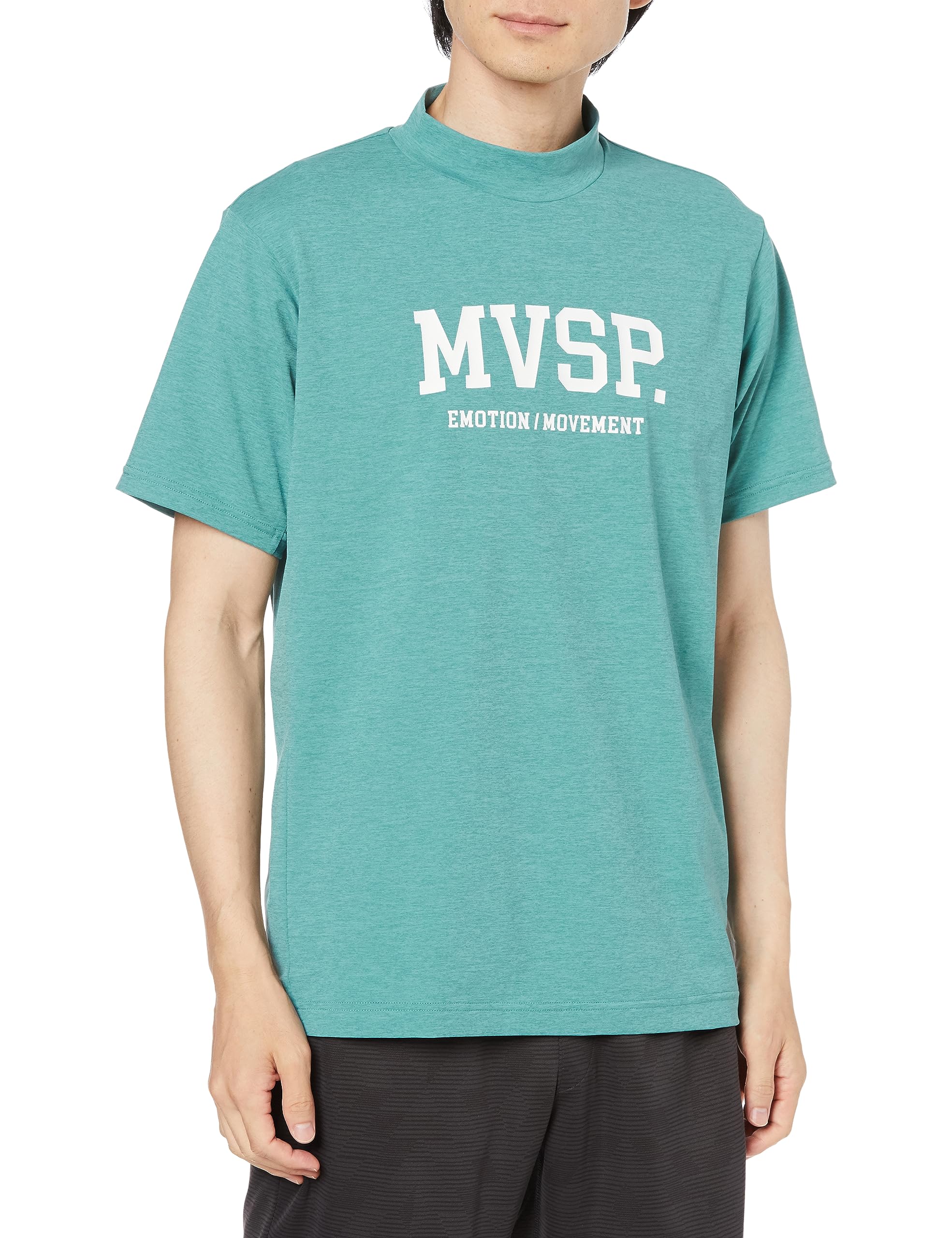 

Футболка с коротким рукавом и рукавом до локтя с воротником-стойкой, защита от УФ-лучей, колледж, пот, быстросохнущая, [Move Sports], рубашка, футболка, MVSP, солнцезащитный, защита, стиль, впитывающая,