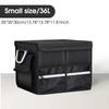 Portable Foldable Trunk Storage Box Waterproof Oxford Cloth Large Capacity Car Organizer for Camping Fishing Universal