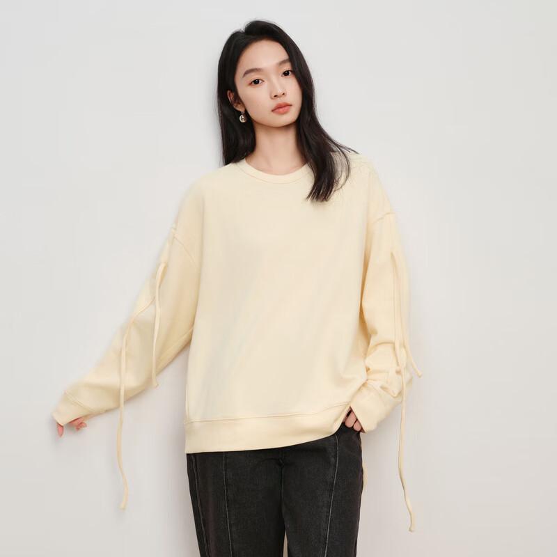 

Elva Island Women s Loose Round Neck Long Sleeve Sweatshirt L