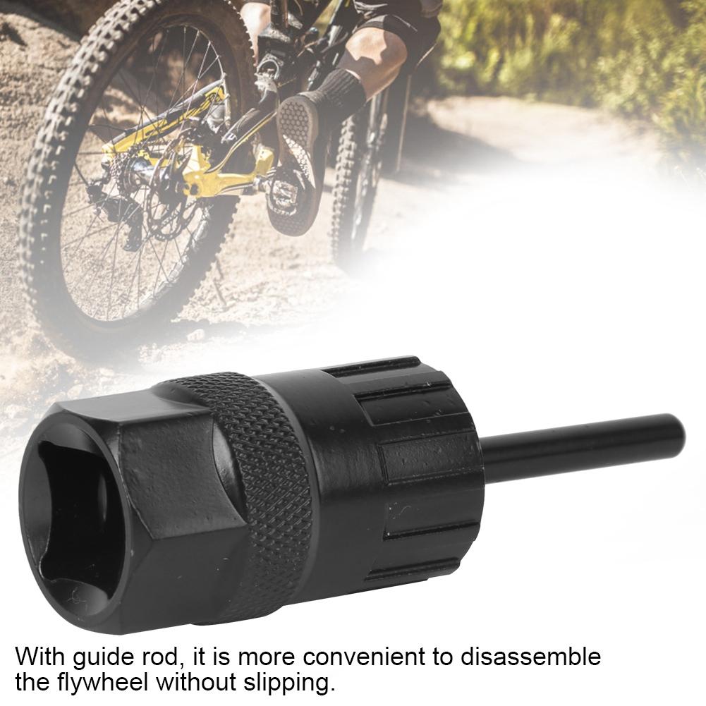 Mountain Bike Rotating Cassette Freewheel Cone Pulley Remove Install Sleeve Repair Tool Locking