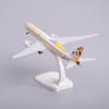 1/300 Scale 20cm Etihad B787 Diecast Metal Airplane Model Toy Kits with Stand for Collections Displays or Boy Gift
