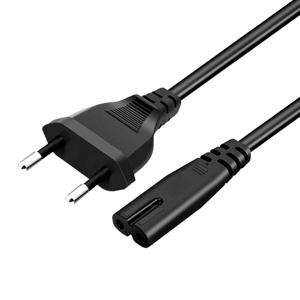 2 Pin Power Supply Cord For Gaming Consoles Power Supply Cable 100cm/150cm/300cm
