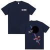Summer Limited Legendary Russia  Viktor Tsoi Kino Blood Type Double Sided Print T-shirts Men  Casual T Shirts