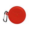 Luxury with Keychain Flexible Earphones Pouch Protective Cover Soft Silicone Case Shockproof Sleeve