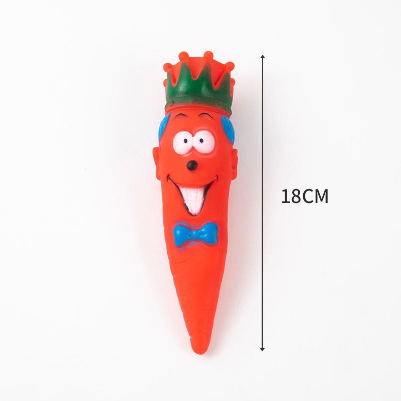 Vinyl Bissfestes Hunde-Soundspielzeug zur Zahnreinigung und zum Training