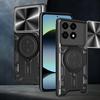 Kryt s posuvným krytem fotoaparátu pro Xiaomi 15T / Mi 15T Pro, magnetický kroužek, stojánek, ochranný kryt telefonu pro Xiaomi 15T
