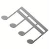 1PC Pianos Stands Song Book Page Holder Clip Music Note Sheet Metal For Music Book Speech Draft Cooking Recipe Magazines Newspapers