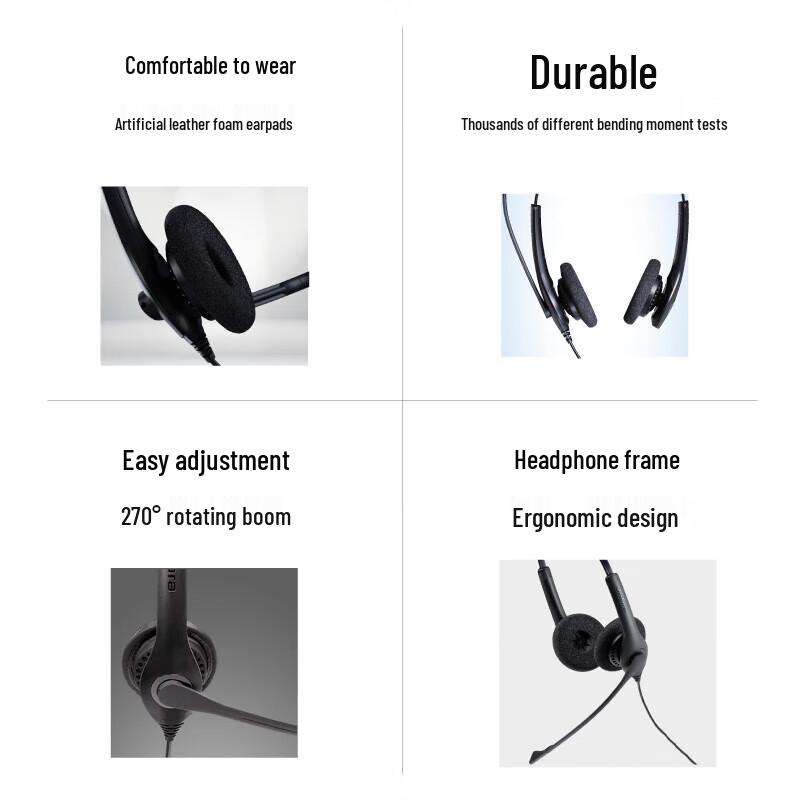 Jabra BIZ 1100 Mono QD Call Center Headset