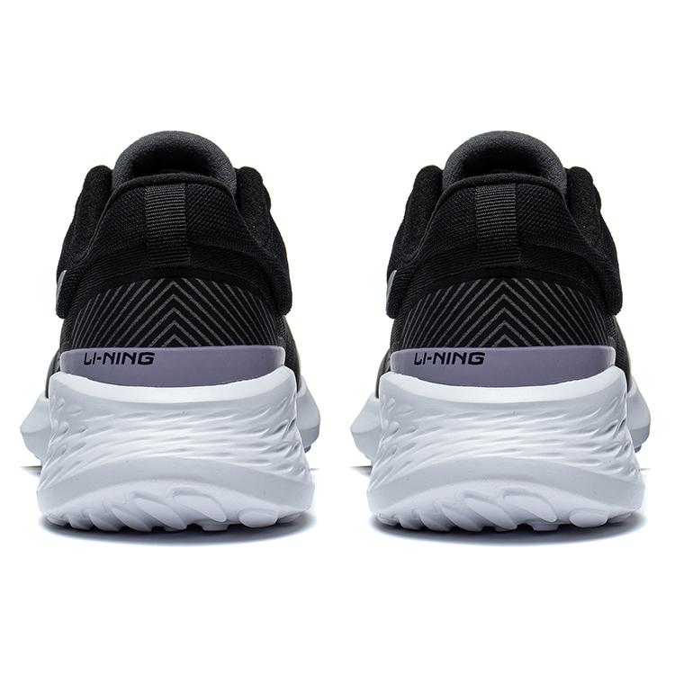 Li Ning Soft Element Abrasion Resistant Breathable Low top Sports Casual Shoes Women's Black AGLT008-2