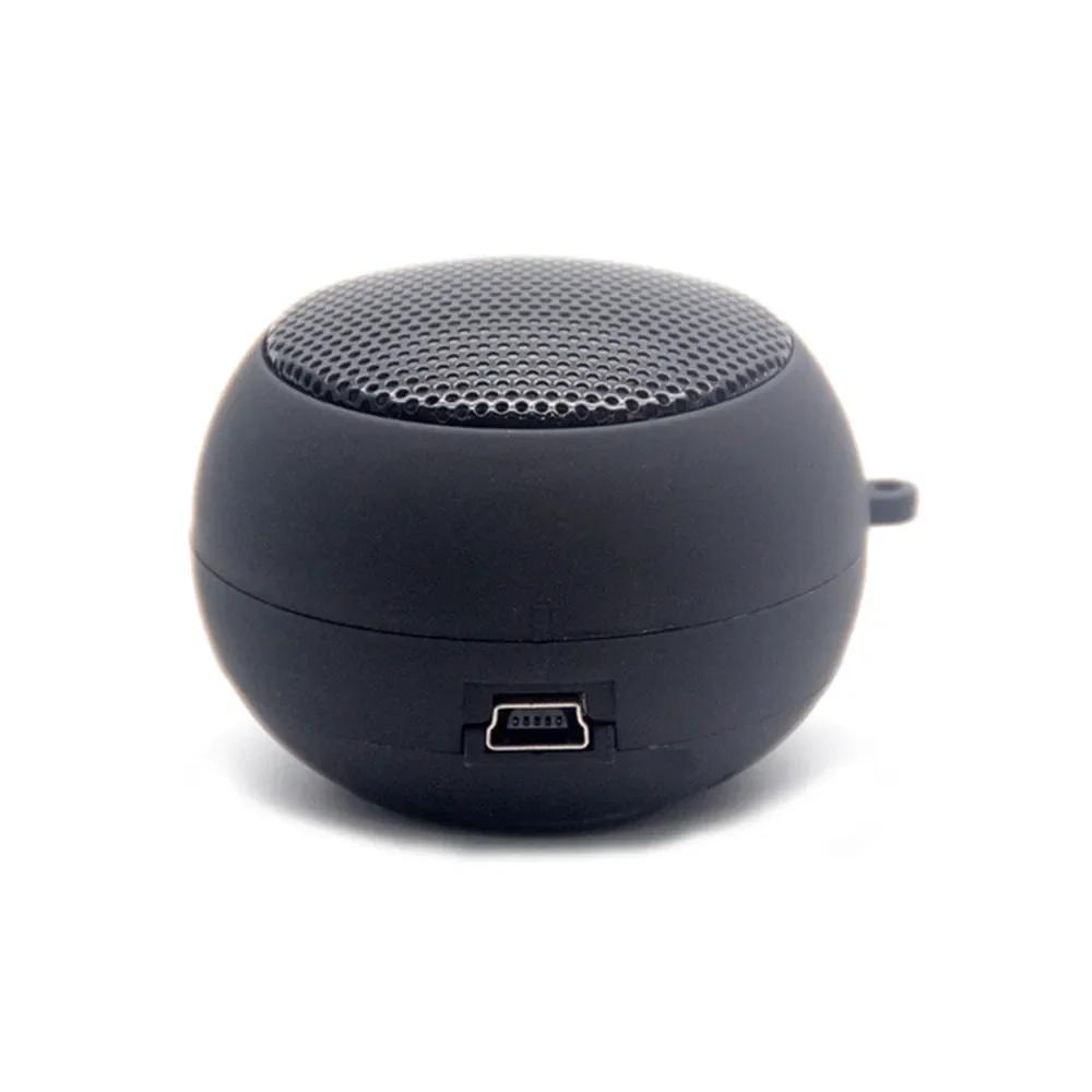 Portable Hamburger Mini Speaker Mp3 Music Loudspeaker Player Outdoor 3.5mm Wired Speaker Sound Box for Phone Tablet Laptop
