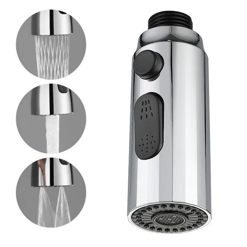 Multiple Options ABS Kitchen Tap Pull Out Parts Kitchen Faucet Replacement Parts Faucet Accessorie Spouts Kitchen Faucet Nozzle