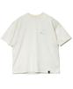 [go Slow Caravan] 341915A USA/C Square Logo Back Print Relaxed T-Shirt, Ivory, Size L