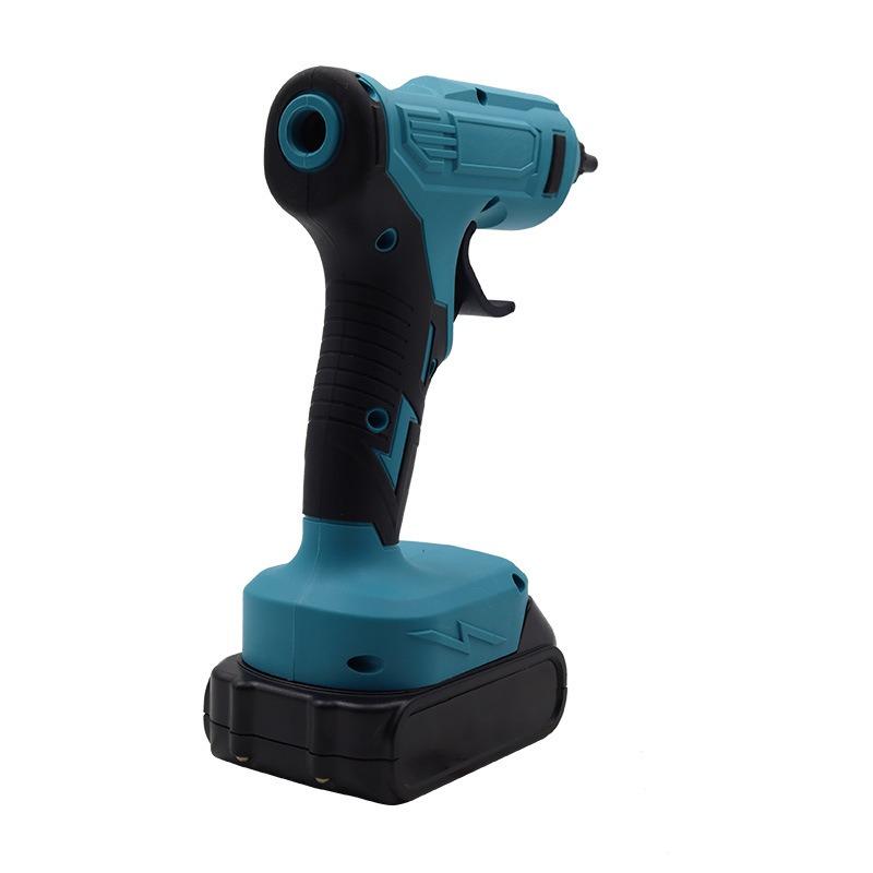 280°C100W Cordless Hot Melt Glue Gun Portable Rechargeable with 10pc 11mm Glue Sticks DIY Repair Tool For Makita 18V Battery pin