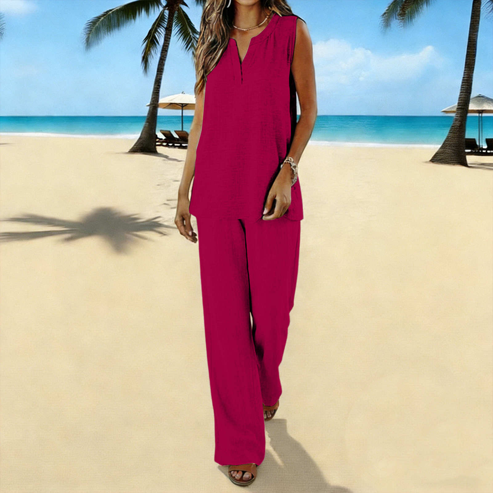 Women s Loose Casual Suit S