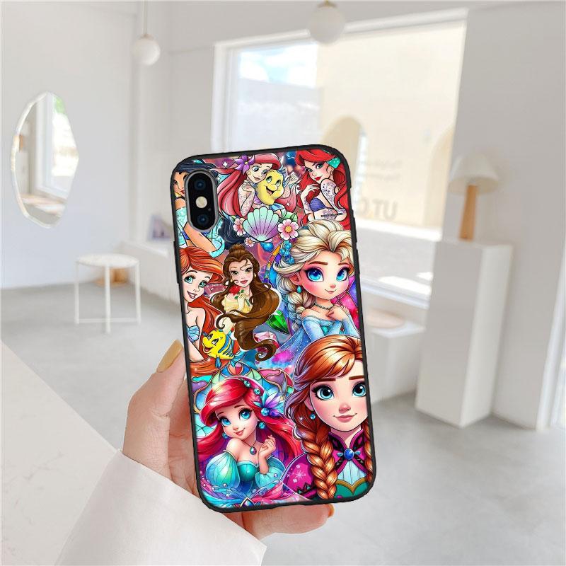CJ42 Disney Princess Phone Case for Samsung Galaxy M06 M15 M16 M35 M55 M56 A36 A42 A50 A50S A51 A52 A32 A33 A05 A05S A06 A16 A20