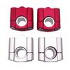 1 Pair Motorcycle Clamp Riser Handle Bar Mount Tripod Adapter For 22MM-25MM Universal Pit Dirt Frame Fittings Bike Moto Aluminum