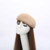 Women's Imitation Wool Felt Round Top Hat