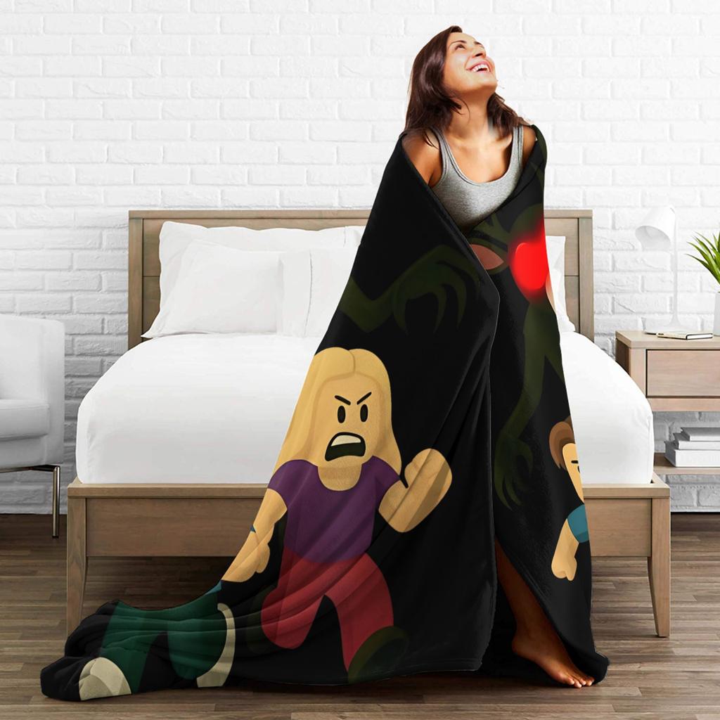99 Nights In The Forest Scary Deer Blankets Quality Warm Bedding Throws Spring Decorative Living Room Fluffy Bedspread