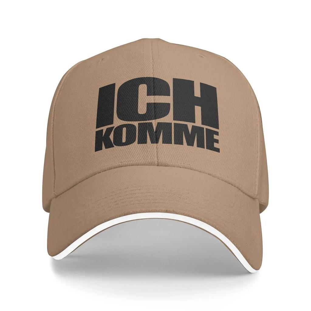 ICH KOMME Baseball Cap Eurovisions yk Cool Unisex Adult Hip Hop Hats Wholesale Print Running Hippie Snapback Cap Gift