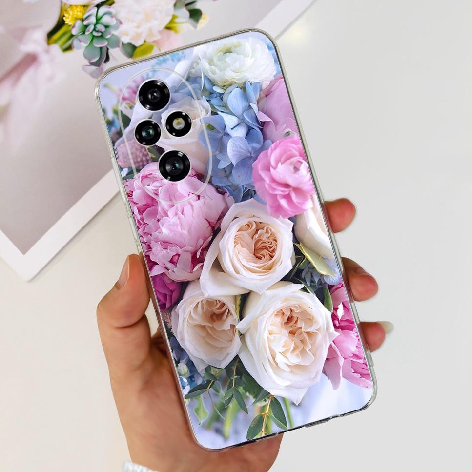 For Huawei Honor 200 6.7"Case Cute Cartoon Panda Astronaut Soft Silicone TPU Cover For Honor 200Pro Honor 200 Lite 5G Phone Case