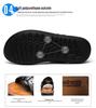 Men's Extra Large Cowhide Beach Sandals, Summer 2025, Sizes 46-47