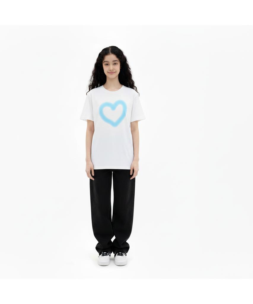 Leobeumiopisyeol Pastel Heart T-Shirt 2Ver.