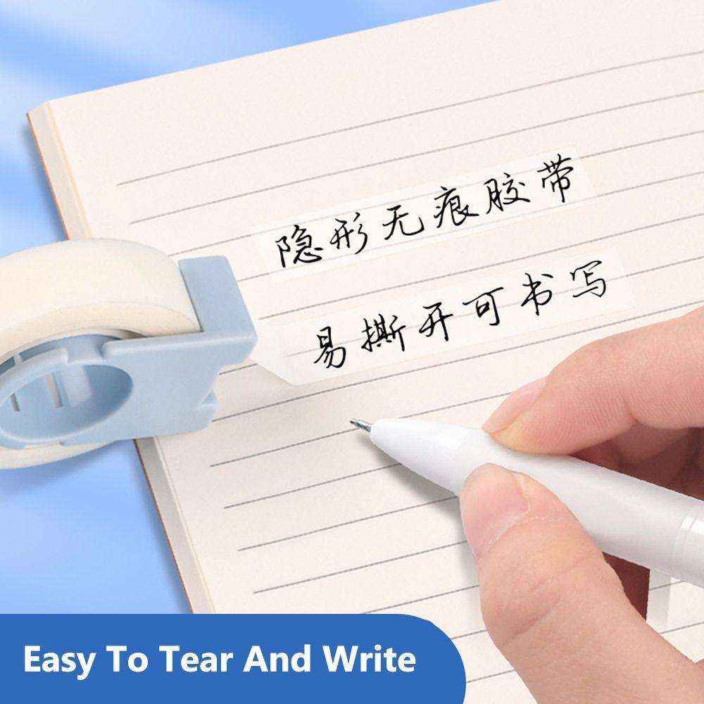 Tearable Invisible Tape Transparent Washi Tape High Quality Correction Tape School Office