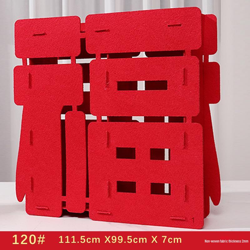 2026 Year of the Horse Spring Festival 3D 'Fu' Ornament for Housewarming & Living Room Decoration