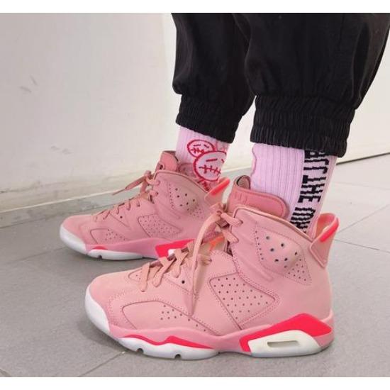 Air Jordan 6 Retro X Aleali May Millennial Pink Jordan 6 AJ6 CI0550-600