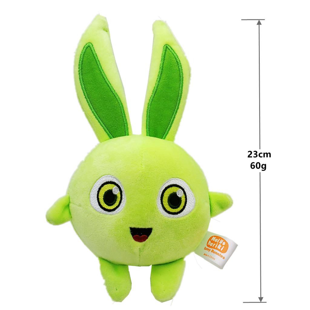 5pcs Sunny Bunnies Plush Dolls Cute Happy Rabbit Sleeping Cartoon Peluches for Girls Birthday Gifts Soft Stuffed Animals Doll