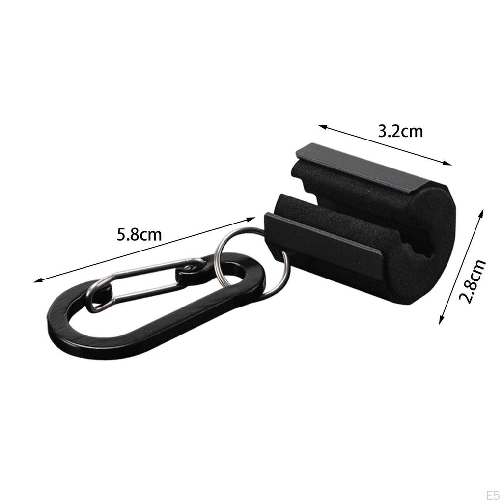 Creek Rod Clip with Key Fly Fishing Clips Smooth Surface Lightweight Accessories Easy to Install