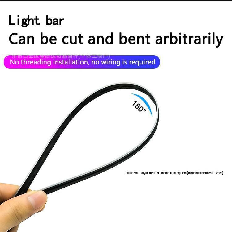 Universal Car LED Starry Sky Ambient Light - Music Rhythm, Dynamic Shadows, Interior Atmosphere Lamp