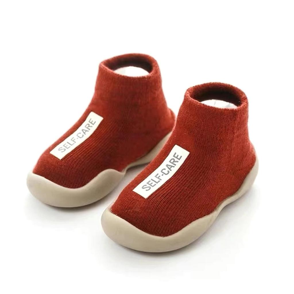 Neugeborenes Baby Lauflernschuh Herbst Neu Heißer Verkauf Babyschuh Atmungsaktive Socken Schuh Verdickt Warm Kinderschuh Leicht Jungen Mädchen Schuh Bebe