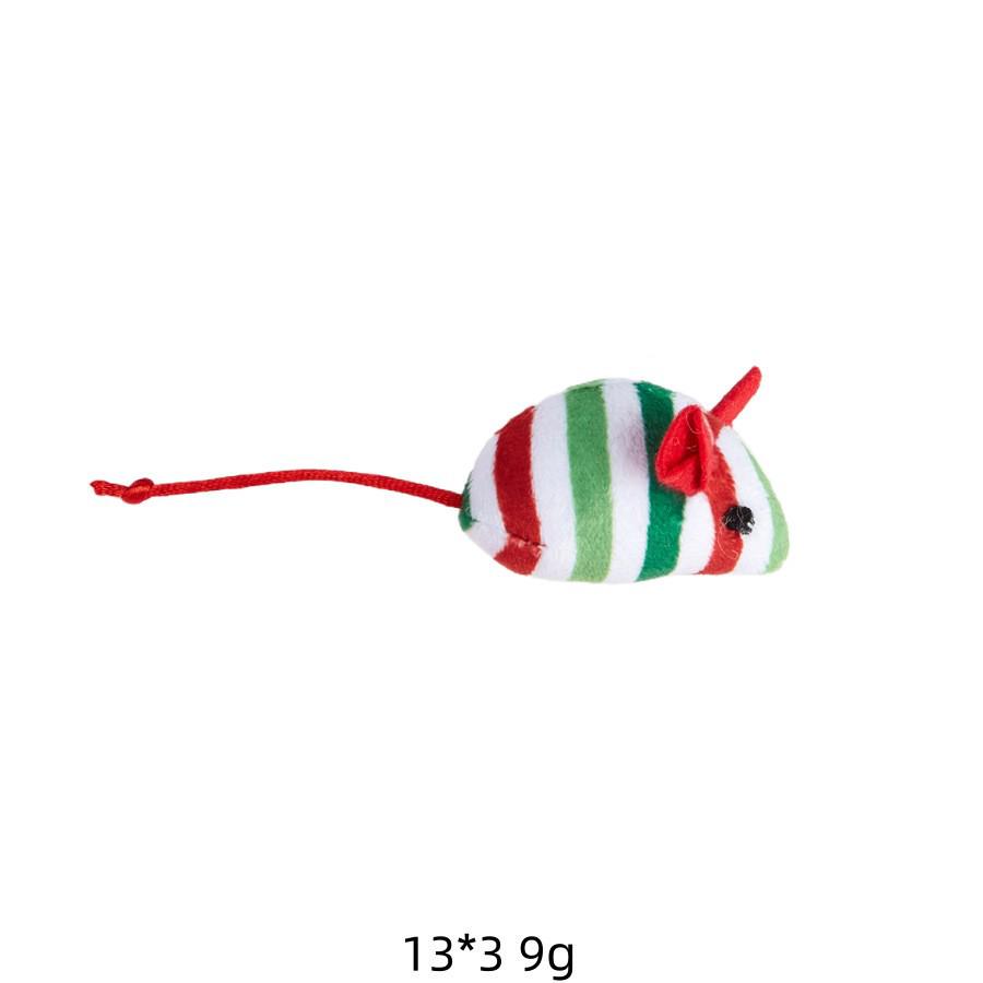 Katten Speelgoed Set: Pluche Veren Muis Kiezen & Bijtbestendig