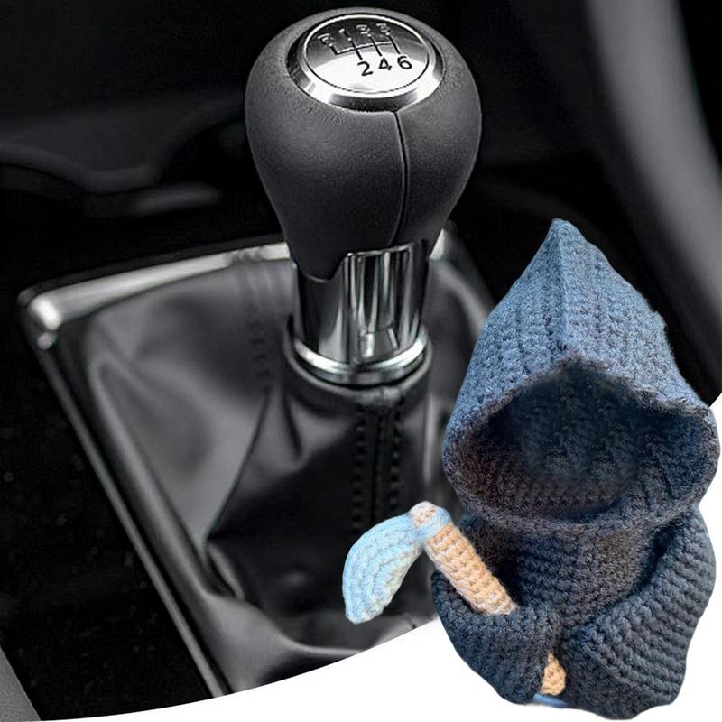 Gear Shift Hoodie Shift Knob Cover Non-slip Gear Shifter Hoodie Cover Protector Interior Decorations For Car Accessories CHINA